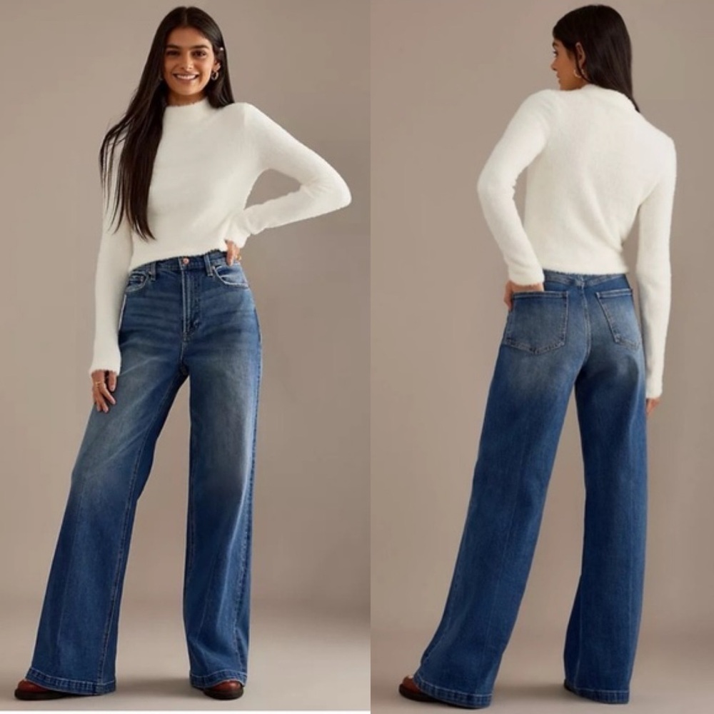 NWT Pistola Lana Wide Leg Jeans Cider
